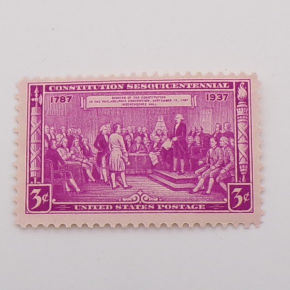 1937 United States Commemorative Stamp Year Set - Picture 9 of 9
